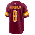 W.Commanders #8 Brian Robinson Player Burgundy Home Game product image 1