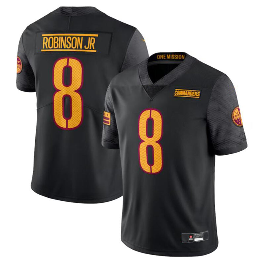 W.Commanders #8 Brian Robinson Jr. Player Black Vapor product image 2