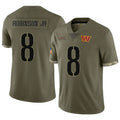 W.Commanders #8 Brian Robinson Jr. Player Olive Salute To product image 1