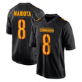 W.Commanders #8 Marcus Mariota Player Black Fashion Game product image 1