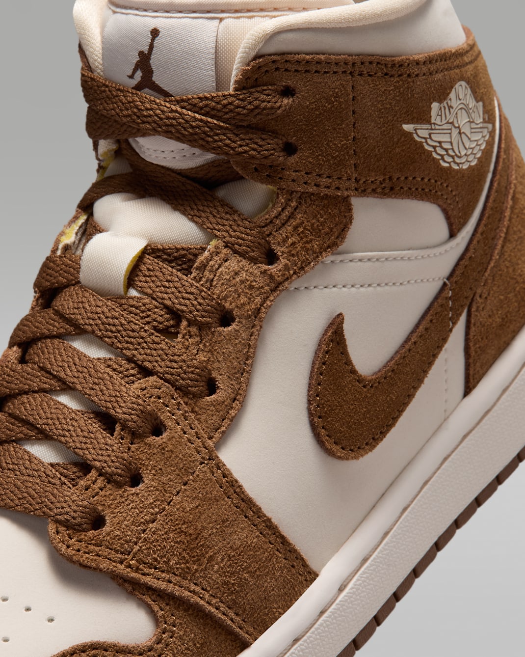 Nike Woman's Air Jordan 1 Mid BQ6472 203 product image 6, provided for visual reference and product detail review