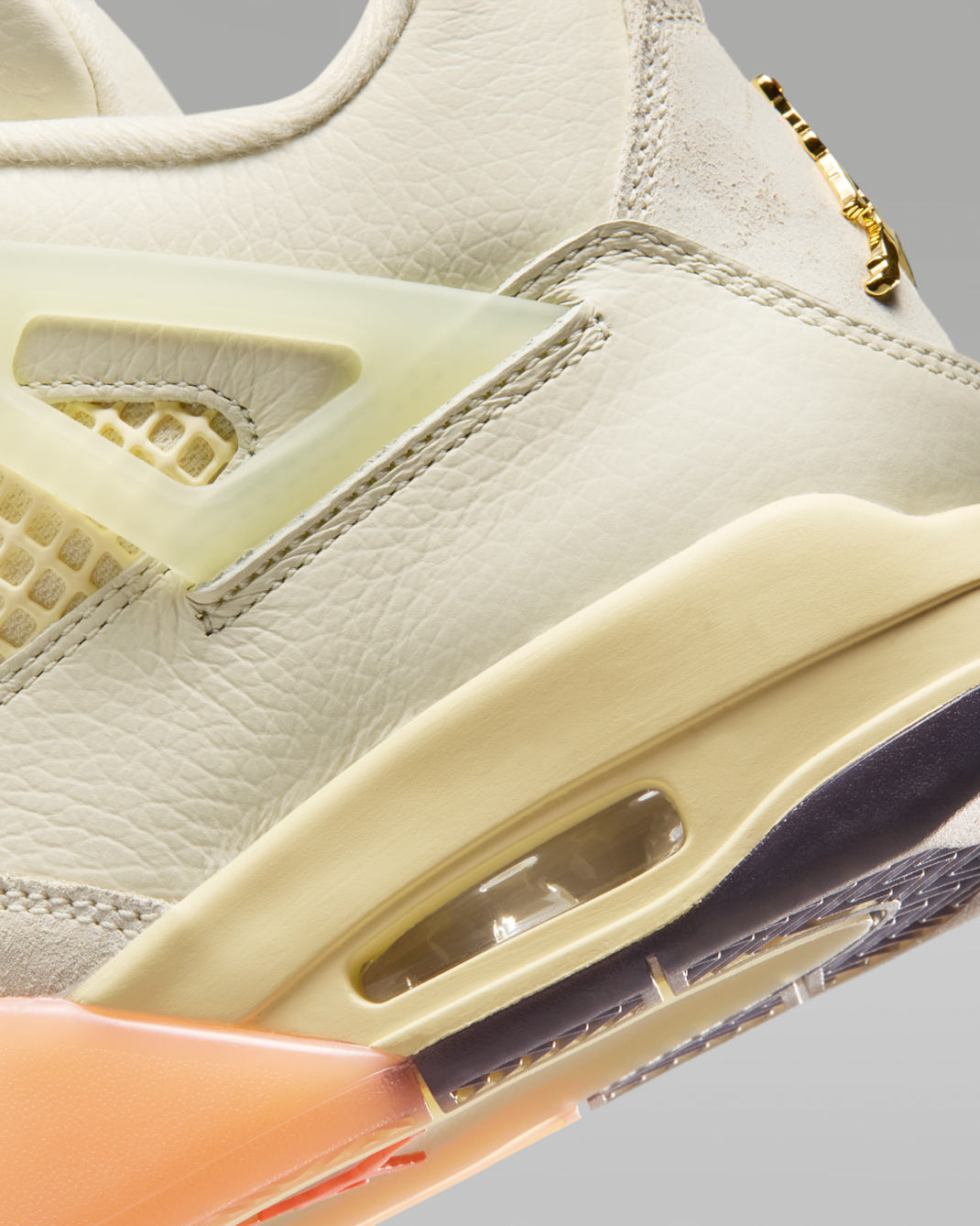 Nike Women Air Jordan 4 Retro HV0823 101 product image 8, provided for visual reference and product detail review