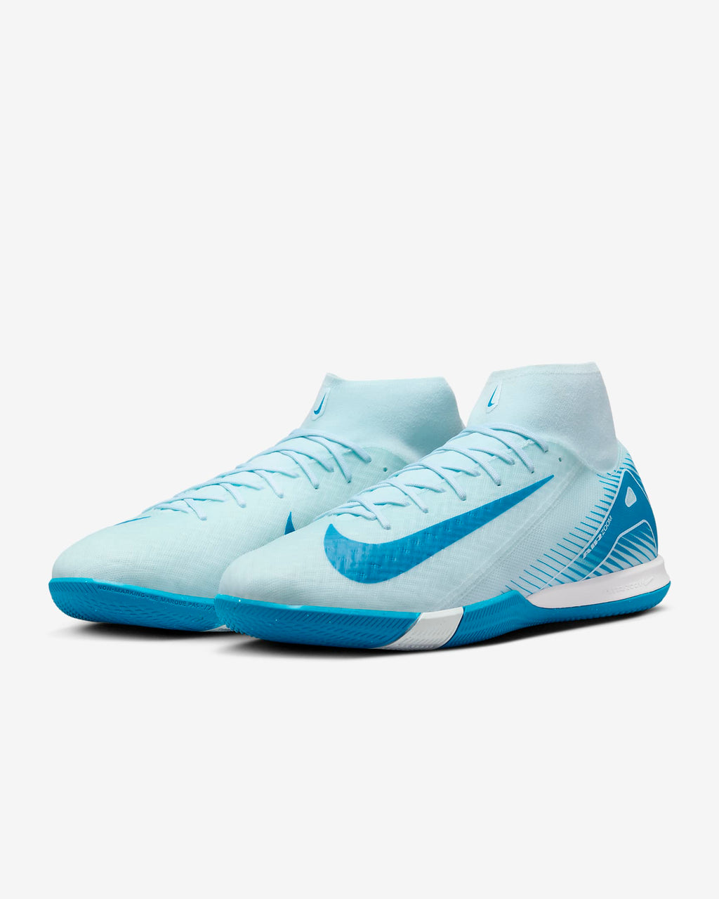 NIKE Mercurial Superfly 10 Academy IC - FQ8332 400 product image 2, provided for visual reference and product detail review
