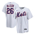 New York Mets Nolan McLean Nike White Home Replica Jersey product image 1, provided for visual reference and product detail
