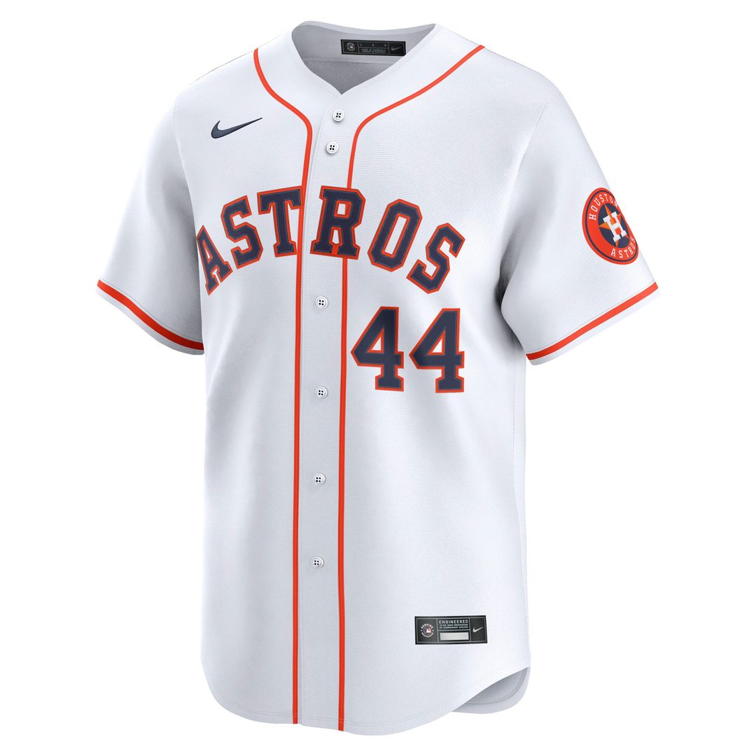 Houston Astros Yordan Alvarez Nike White Home Limited Player Jersey product image 2, provided for visual reference and