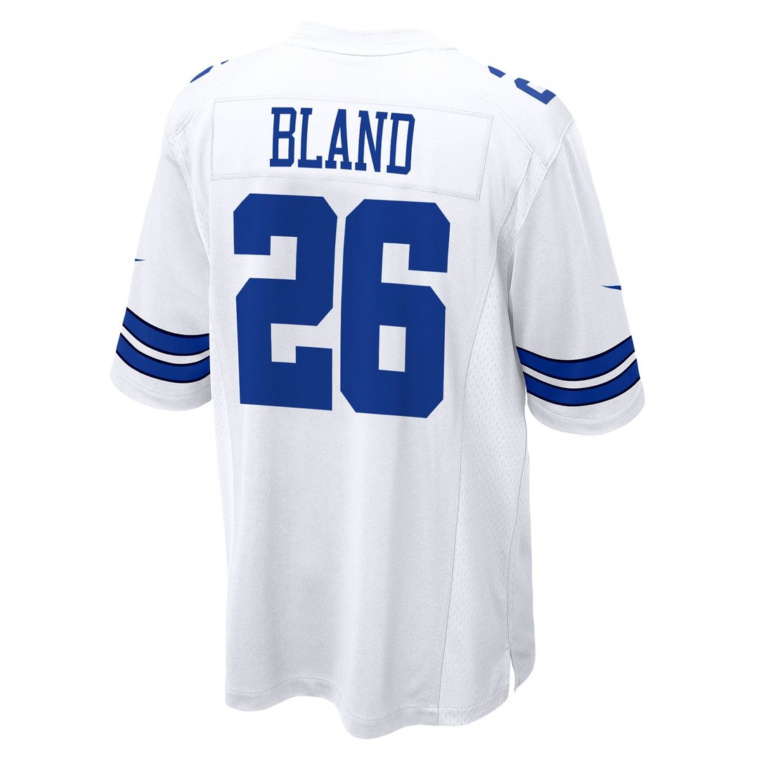 Dallas Cowboys DaRon Bland Nike White Game Jersey product image 3, provided for visual reference and product detail review