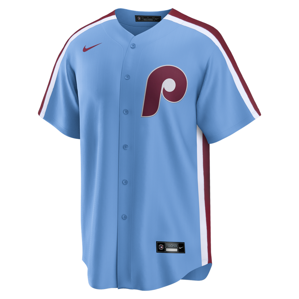 Philadelphia Phillies Bryce Harper Nike Light Blue Alternate Replica Jersey product image 2, provided for visual reference