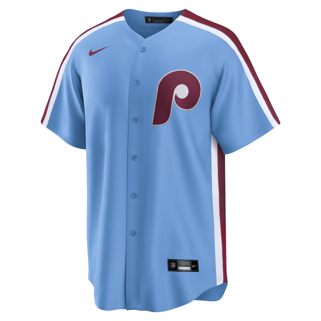 Philadelphia Phillies Bryce Harper Nike Light Blue Alternate Replica Jersey product image 2, provided for visual reference