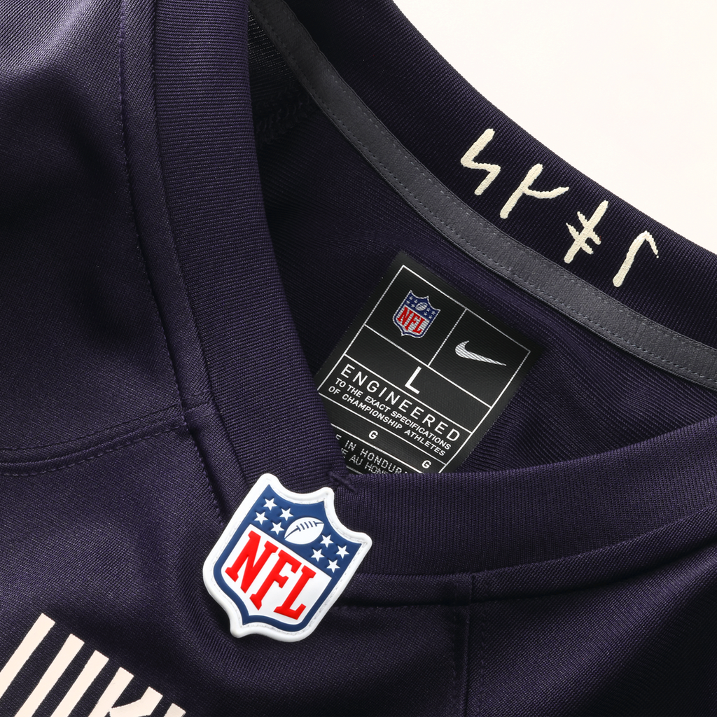 Minnesota Vikings Justin Jefferson Nike Purple 2026 Rivalries Collection Game Jersey product image 15, provided for visual