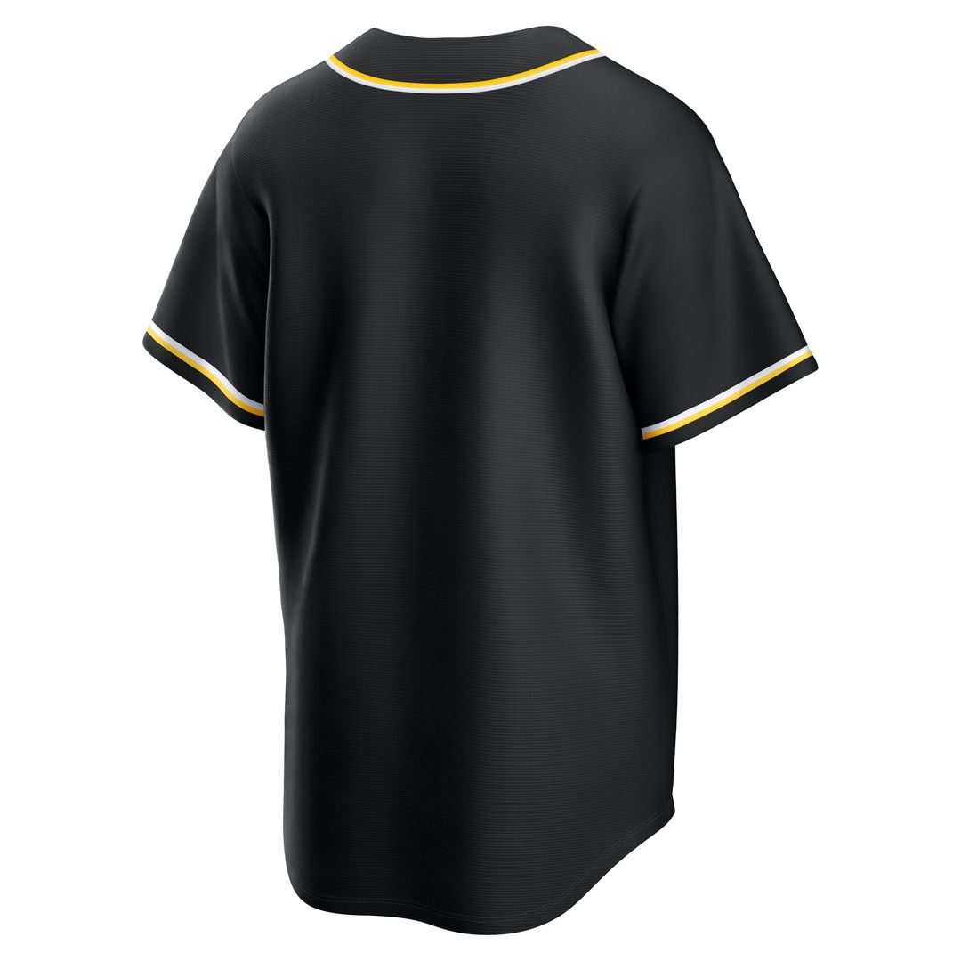 San Diego Padres Nike Fashion Replica Black Out Jersey product image 3, provided for visual reference and product detail