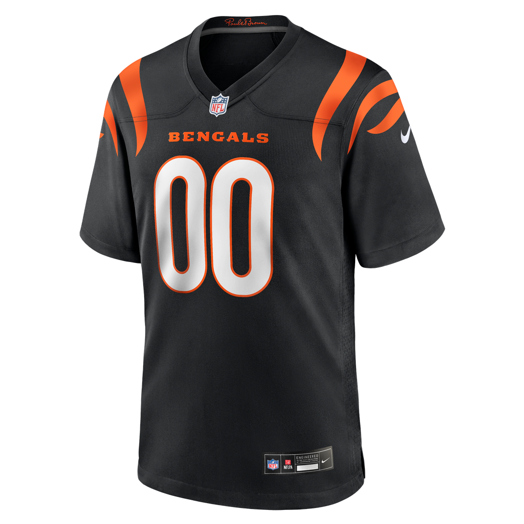 Cincinnati Bengals Cashius Howell Nike Black Team Game Jersey product image 2, provided for visual reference and product