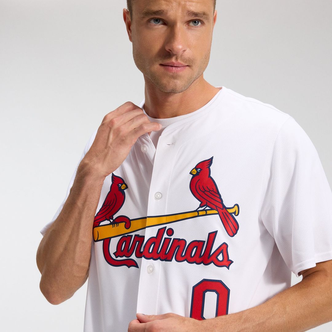 St. Louis Cardinals Masyn Winn Nike White Home Limited Jersey product image 10, provided for visual reference and product
