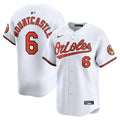 Baltimore Orioles Ryan Mountcastle Nike White Home Limited Player Jersey product image 1, provided for visual reference and