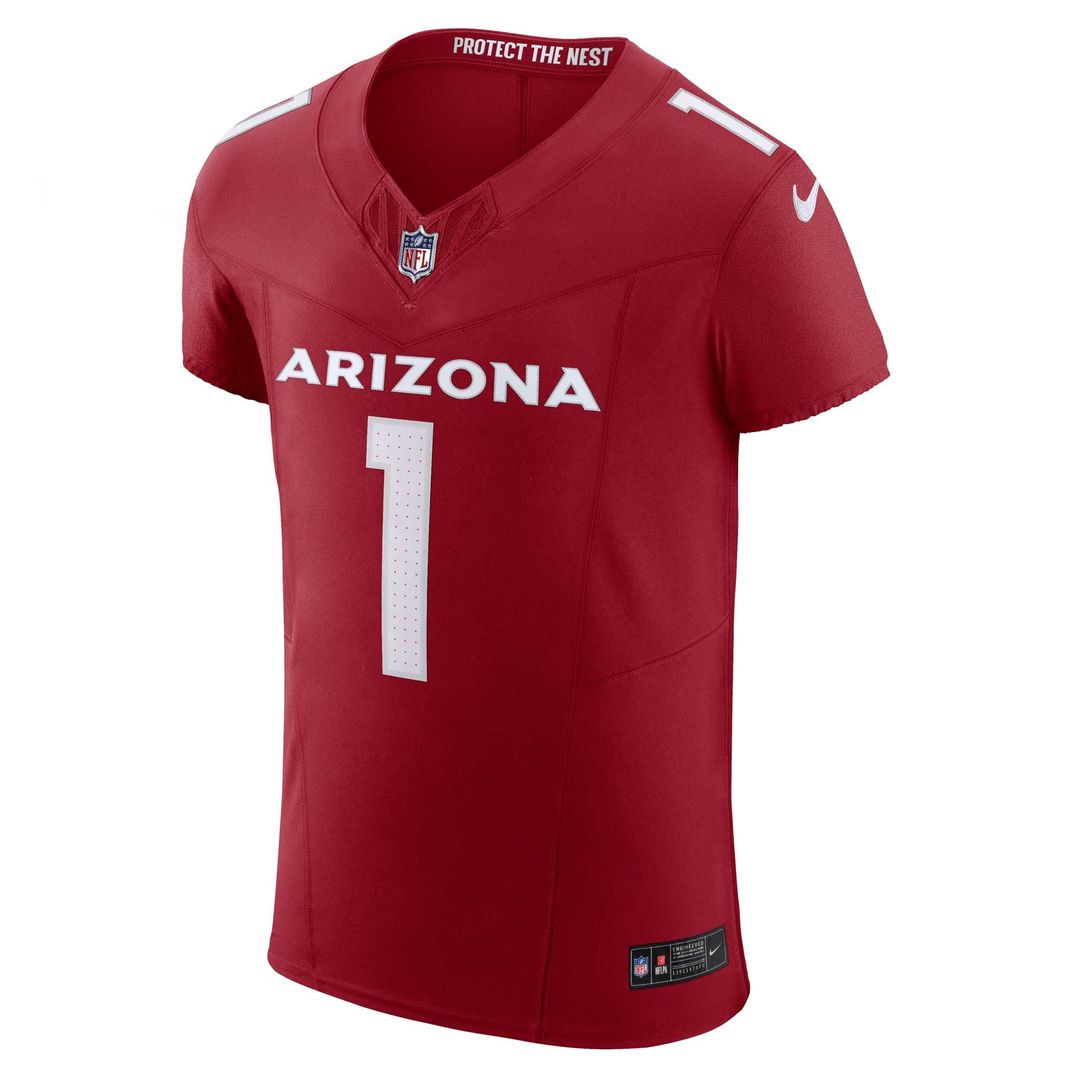 Arizona Cardinals Kyler Murray Nike Cardinal Team Vapor F.U.S.E. Elite Jersey product image 2, provided for visual reference