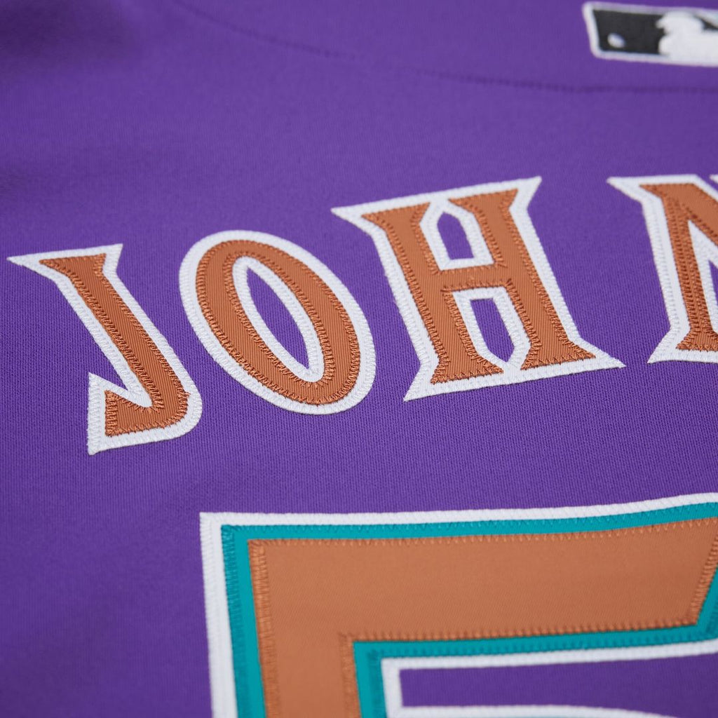 Arizona Diamondbacks Randy Johnson Mitchell & Ness Purple 2000 Throwback Authentic Jersey product image 20, provided for