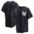 New York Yankees Nike Navy Alternate Replica Jersey product image 1, provided for visual reference and product detail review