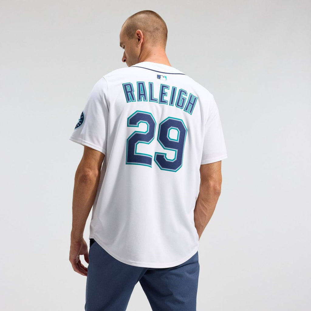 Seattle Mariners Cal Raleigh Nike Teal Alternate Limited Jersey product image 29, provided for visual reference and product