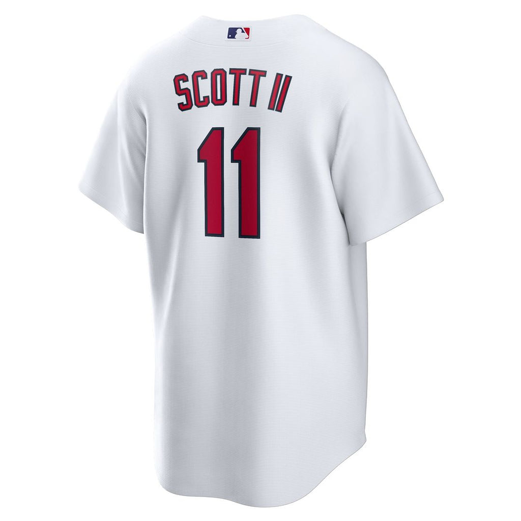 St. Louis Cardinals Victor Scott II Nike White Home Replica Jersey product image 3, provided for visual reference and