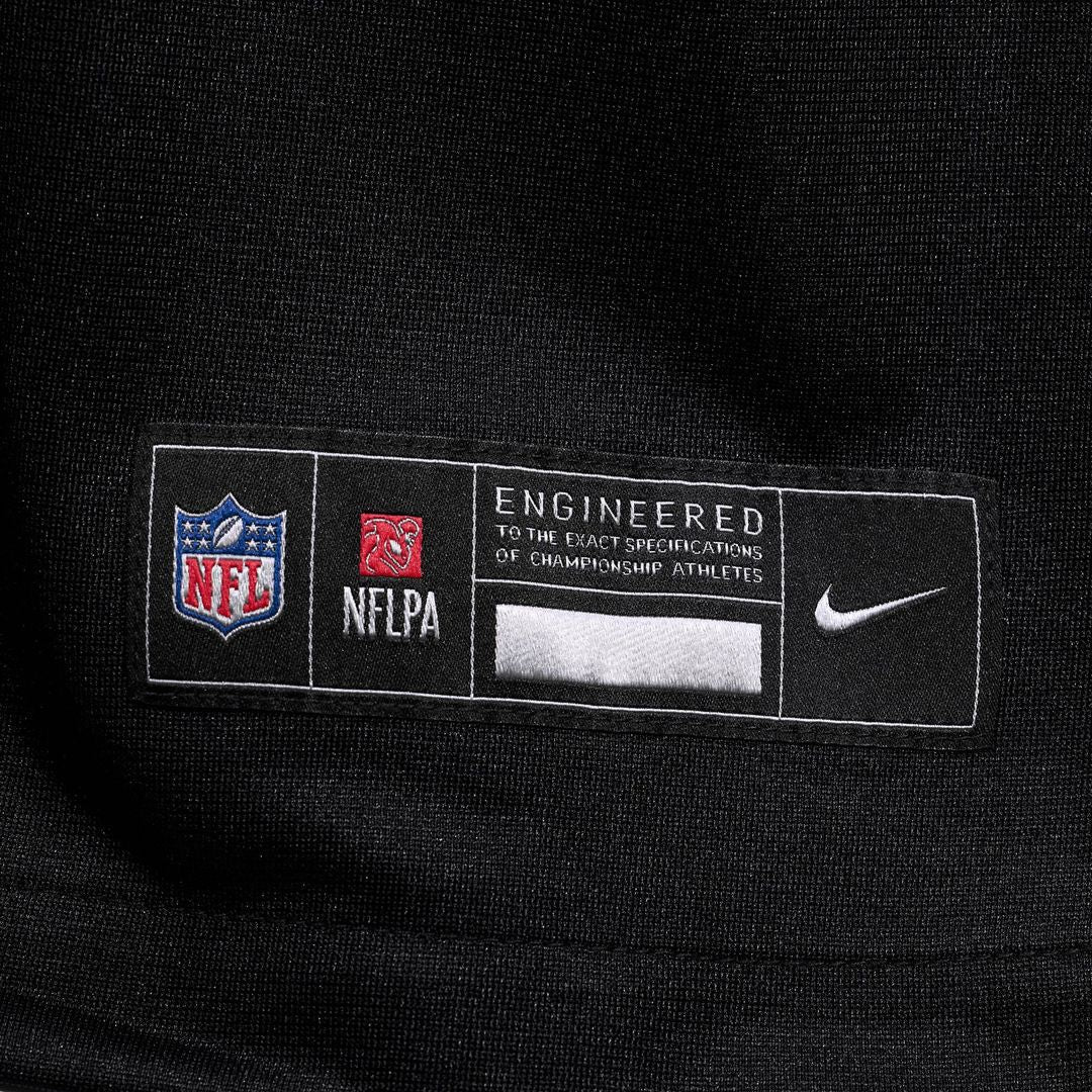 Detroit Lions Isaac TeSlaa Nike Black Alternate Game Player Jersey product image 6, provided for visual reference and