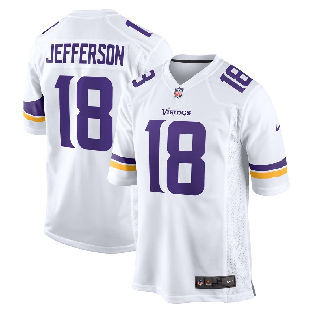 Minnesota Vikings Justin Jefferson Nike Purple Player Game Jersey product image 27, provided for visual reference and