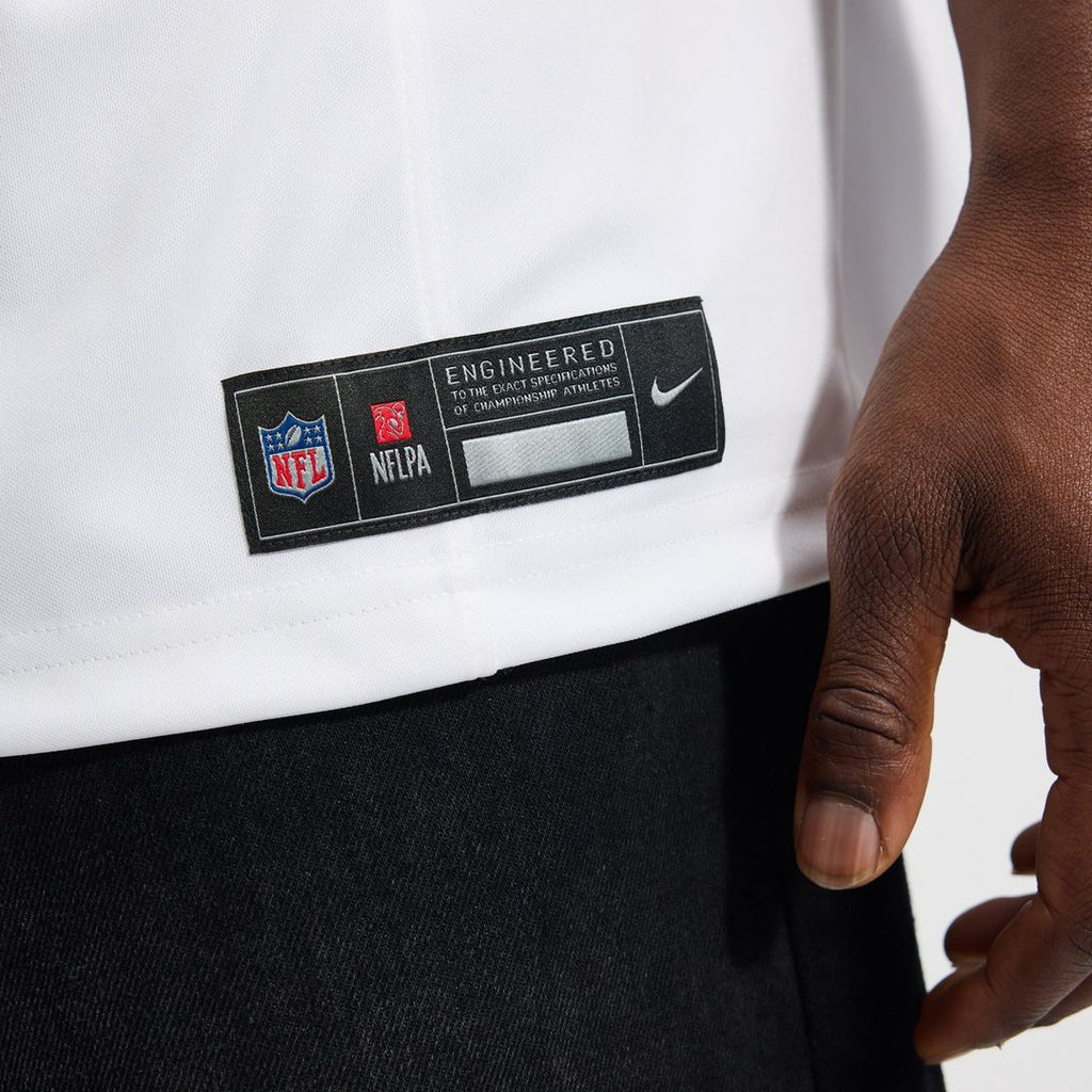 Baltimore Ravens Lamar Jackson Nike White Vapor F.U.S.E. Stitched Limited Jersey product image 23, provided for visual