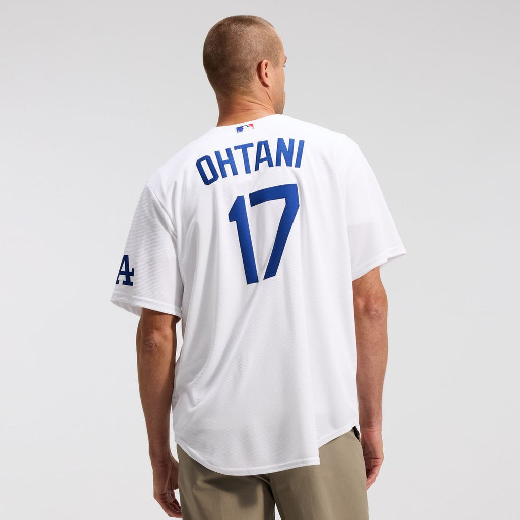 Los Angeles Dodgers Shohei Ohtani Nike White Home Stadium Jersey product image 3, provided for visual reference and product