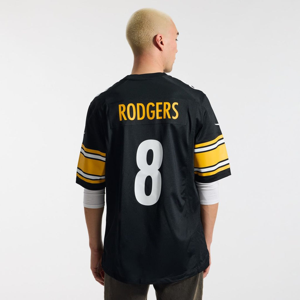 Pittsburgh Steelers Aaron Rodgers Nike White Game Jersey product image 9, provided for visual reference and product detail