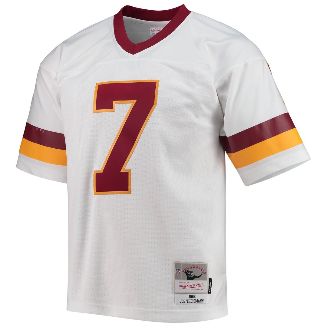 Washington Football Team Joe Theismann Mitchell & Ness White Legacy Replica Jersey product image 2, provided for visual