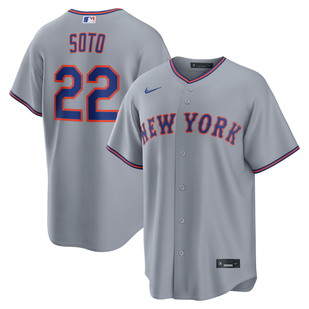 New York Mets Juan Soto Nike Royal Alternate Replica Jersey product image 7, provided for visual reference and product