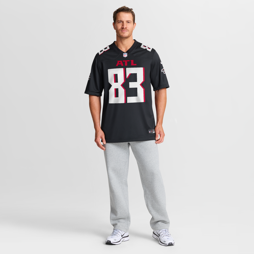 Atlanta Falcons Deven Thompkins Nike Black Team Game Jersey product image 7, provided for visual reference and product