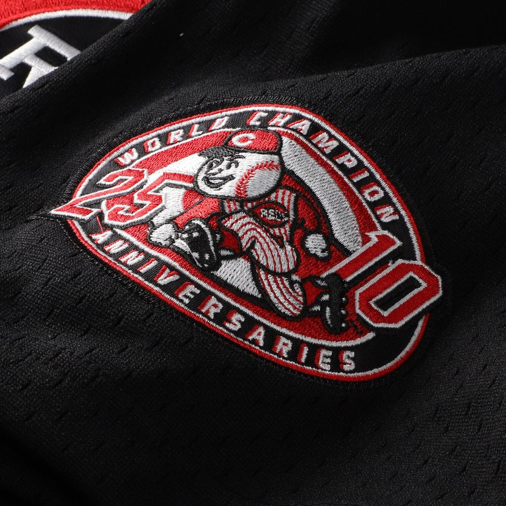 Cincinnati Reds Ken Griffey Jr. Mitchell & Ness Black Big & Tall Cooperstown Mesh Batting Practice Jersey product image 6,
