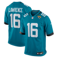 Jacksonville Jaguars Trevor Lawrence Nike Teal Game Jersey product image 1, provided for visual reference and product detail