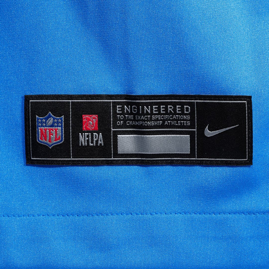 Los Angeles Chargers Isas Waxter Nike Powder Blue Team Game Jersey product image 8, provided for visual reference and