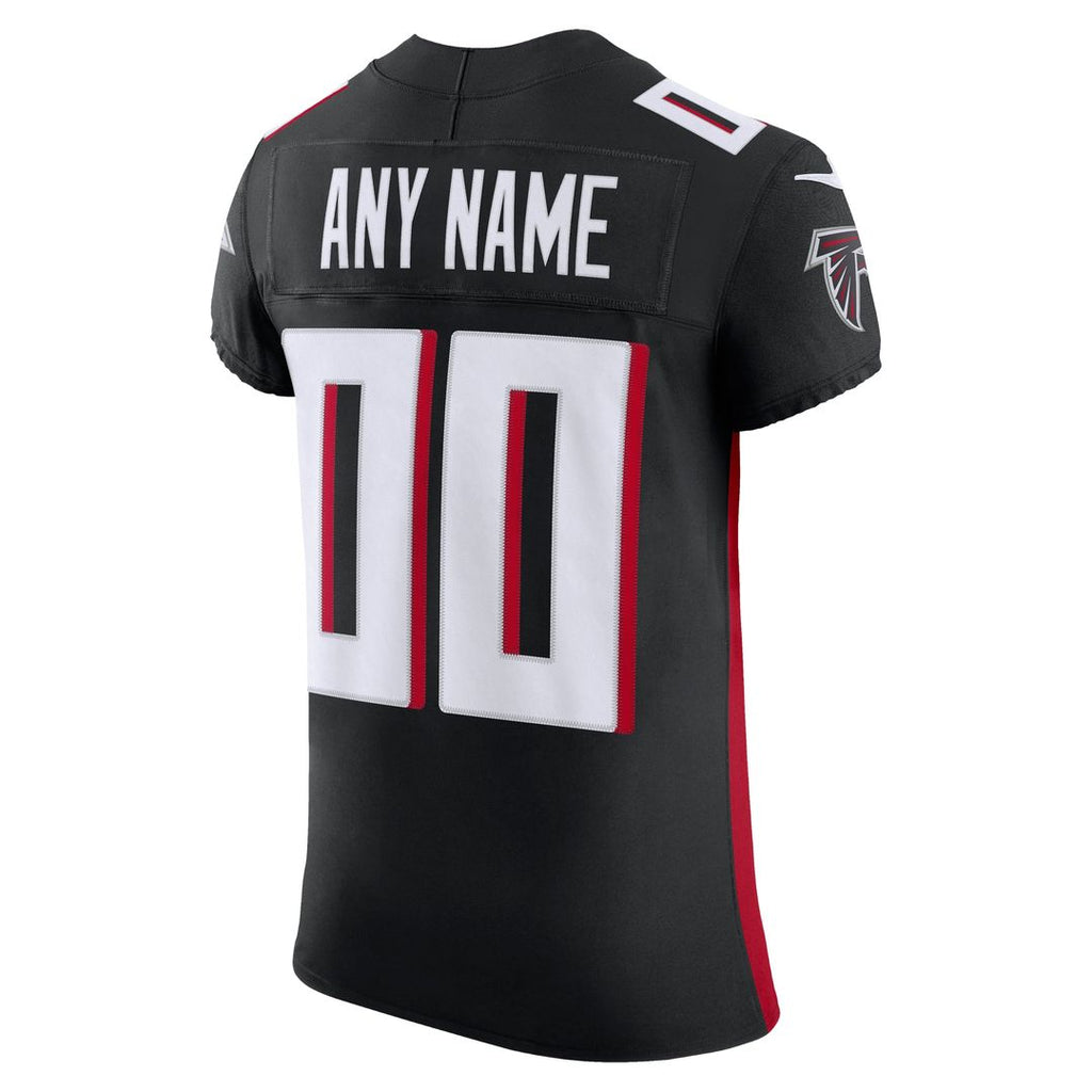 Atlanta Falcons Nike Black Vapor F.U.S.E. Elite Custom Jersey product image 3, provided for visual reference and product