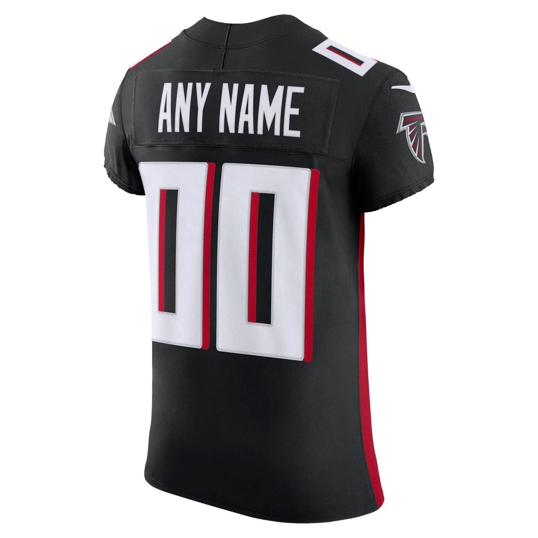 Atlanta Falcons Nike Black Vapor F.U.S.E. Elite Custom Jersey product image 3, provided for visual reference and product