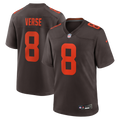 Cleveland Browns Jared Verse Nike Brown Nike Game Jersey product image 1, provided for visual reference and product detail
