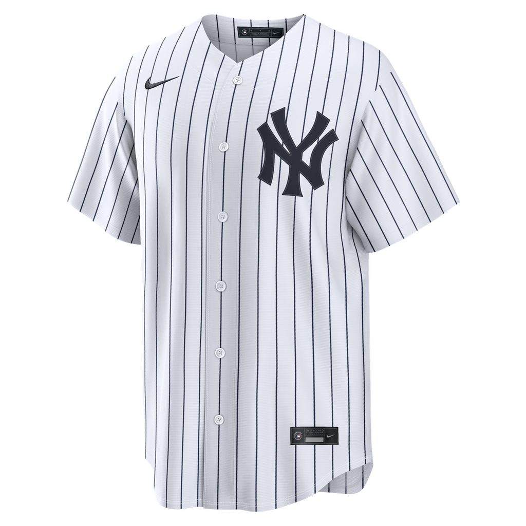 New York Yankees Spencer Jones Nike White Home Replica Jersey product image 4, provided for visual reference and product