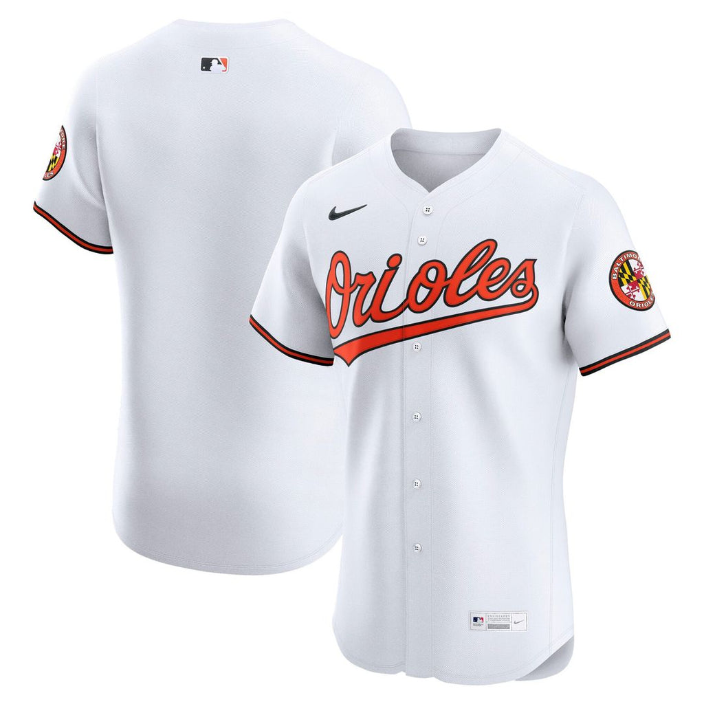 Baltimore Orioles Nike Orange Alternate 2 Elite Jersey product image 7, provided for visual reference and product detail
