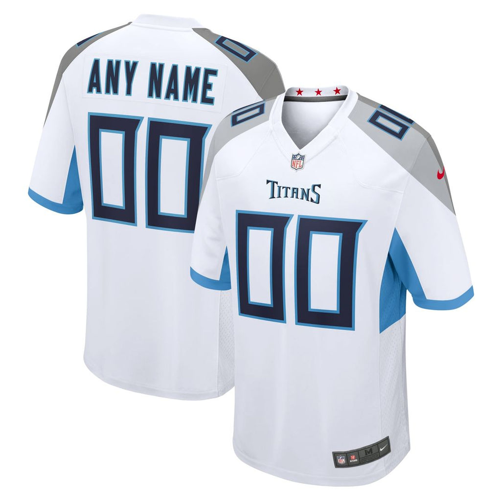 Tennessee Titans Nike Light Blue Alternate Custom Game Jersey product image 7, provided for visual reference and product