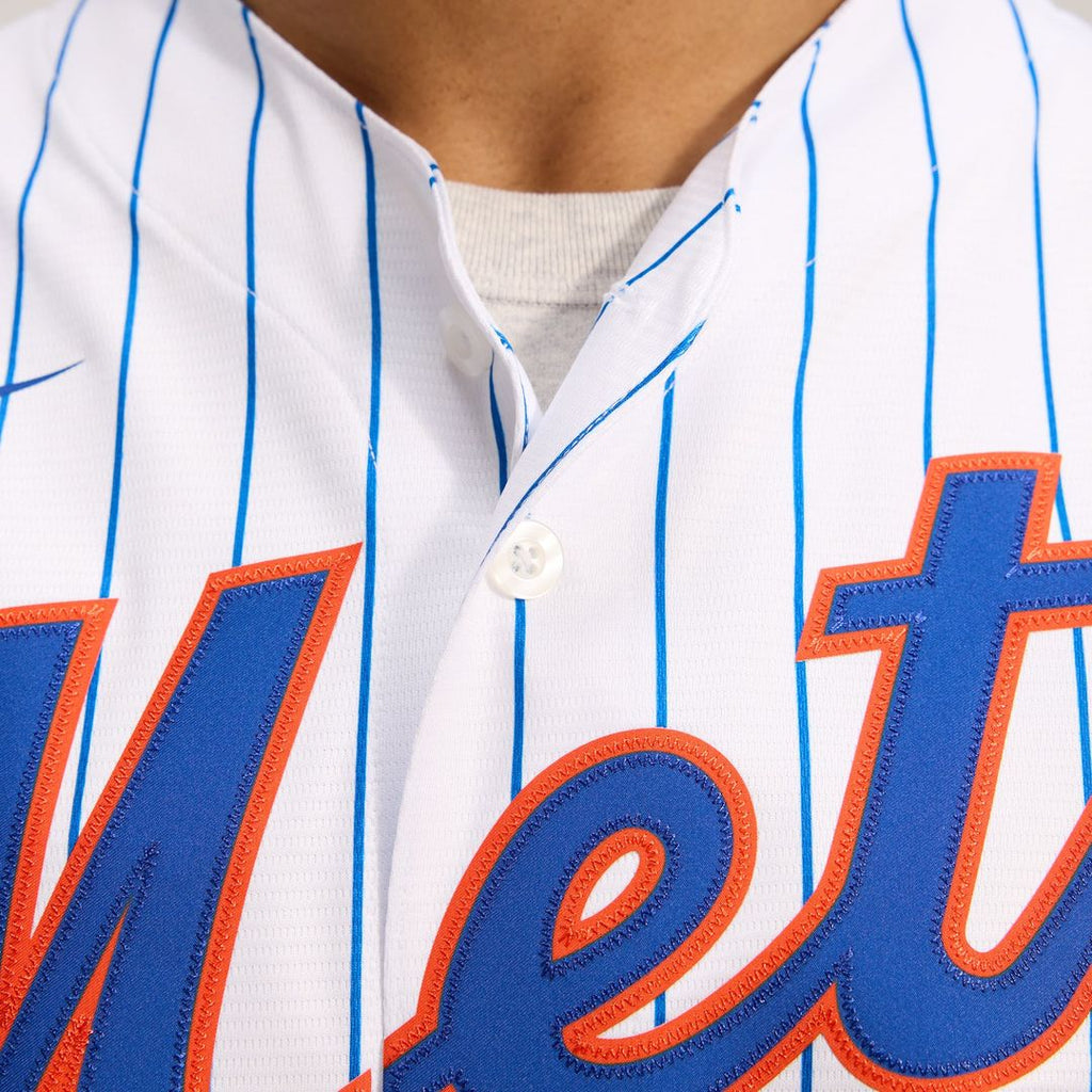 New York Mets Nike White Home Replica Player Jersey product image 13, provided for visual reference and product detail review