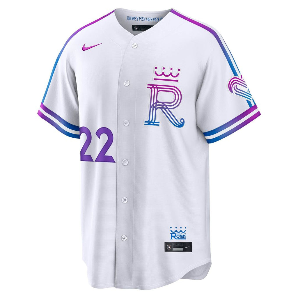 Kansas City Royals Carter Jensen Nike White 2026 City Connect Stadium Jersey product image 2, provided for visual reference