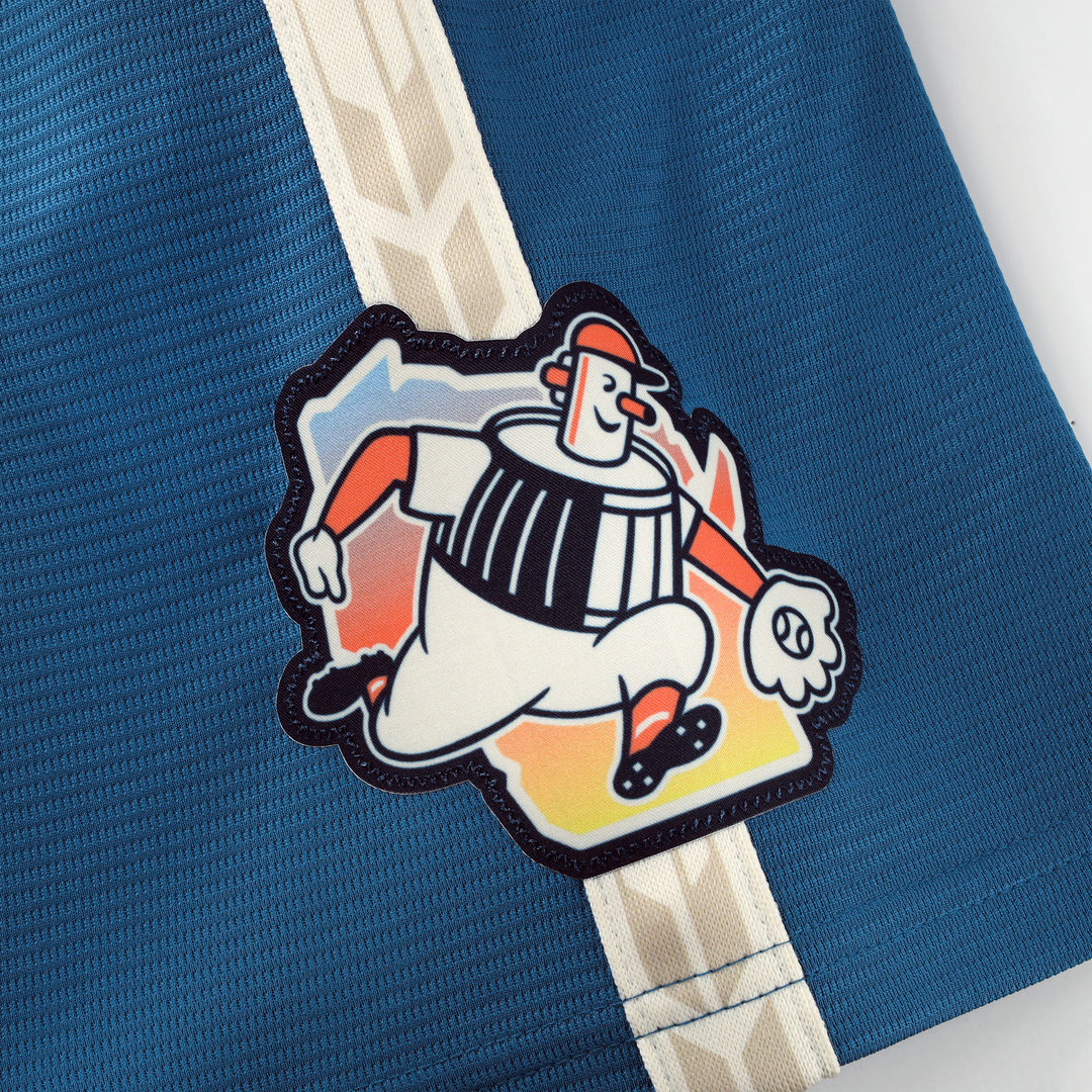 Milwaukee Brewers Jackson Chourio Nike Mineral Blue 2026 City Connect Stadium Jersey product image 6, provided for visual