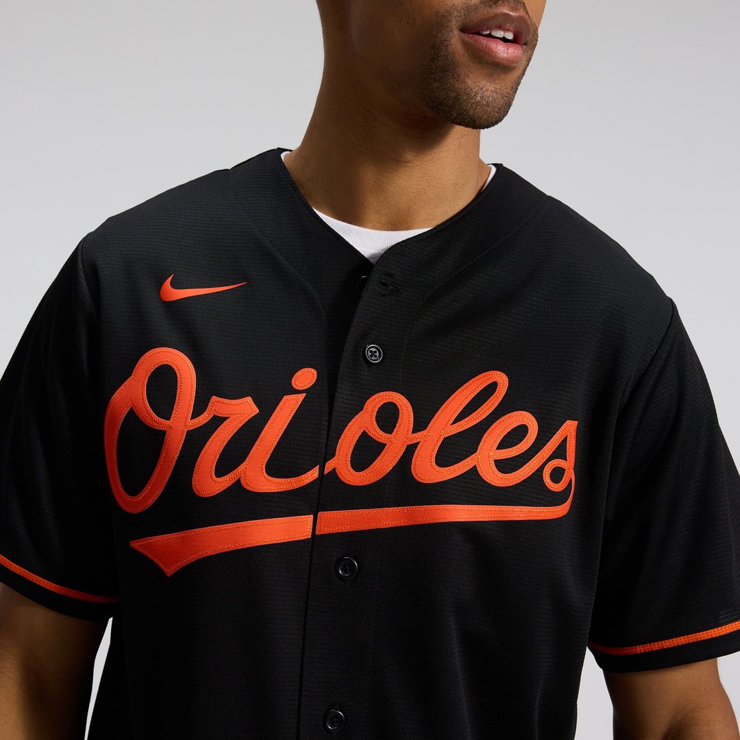 Baltimore Orioles Nike White Home Replica Team Jersey product image 39, provided for visual reference and product detail