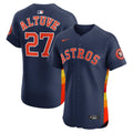 Houston Astros Jose Altuve Nike Navy Alternate 2 Elite Player Jersey product image 1, provided for visual reference and