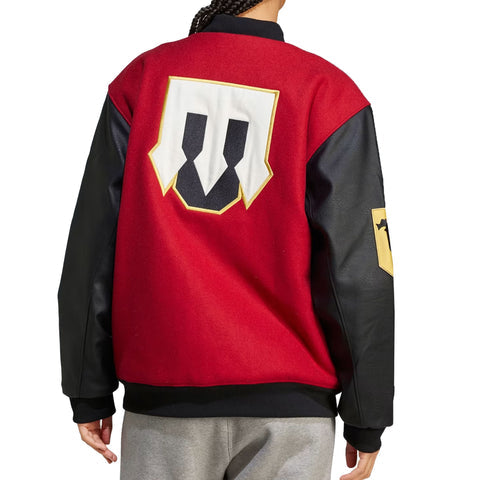 Adidas Mufc Vrct Jkt Red Jf0366 product image 2, provided for visual reference and product detail review