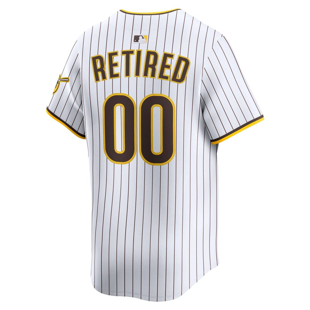 San Diego Padres Nike White Home Limited Pick-A-Player Retired Roster Jersey product image 3, provided for visual reference