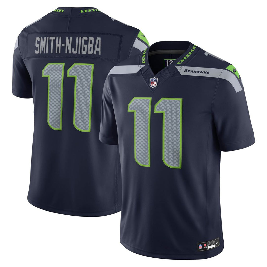 Seattle Seahawks Jaxon Smith-Njigba Nike Royal Alternate Vapor F.U.S.E. Stitched Limited Jersey product image 7, provided