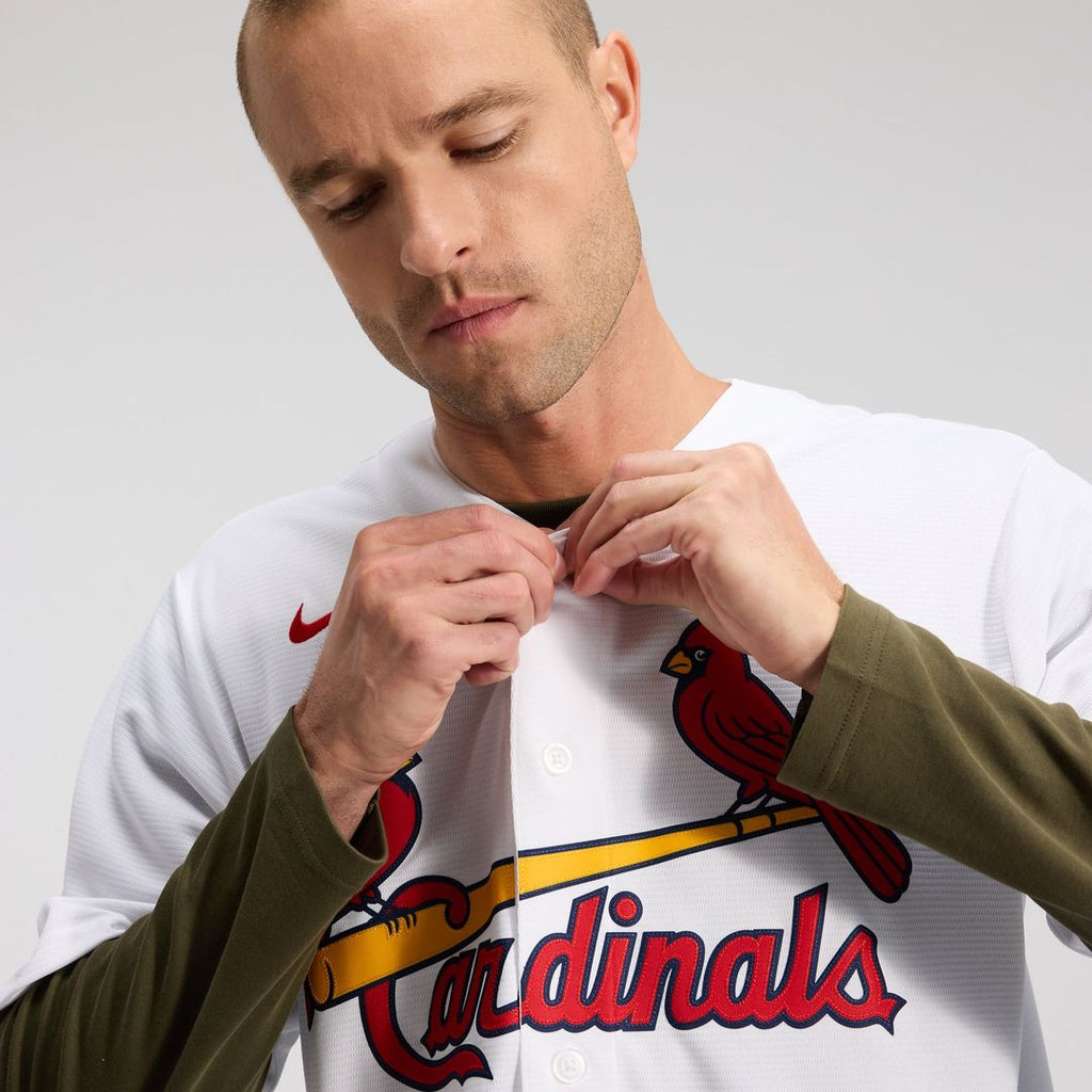 St. Louis Cardinals Masyn Winn Nike White Home Replica Jersey product image 10, provided for visual reference and product