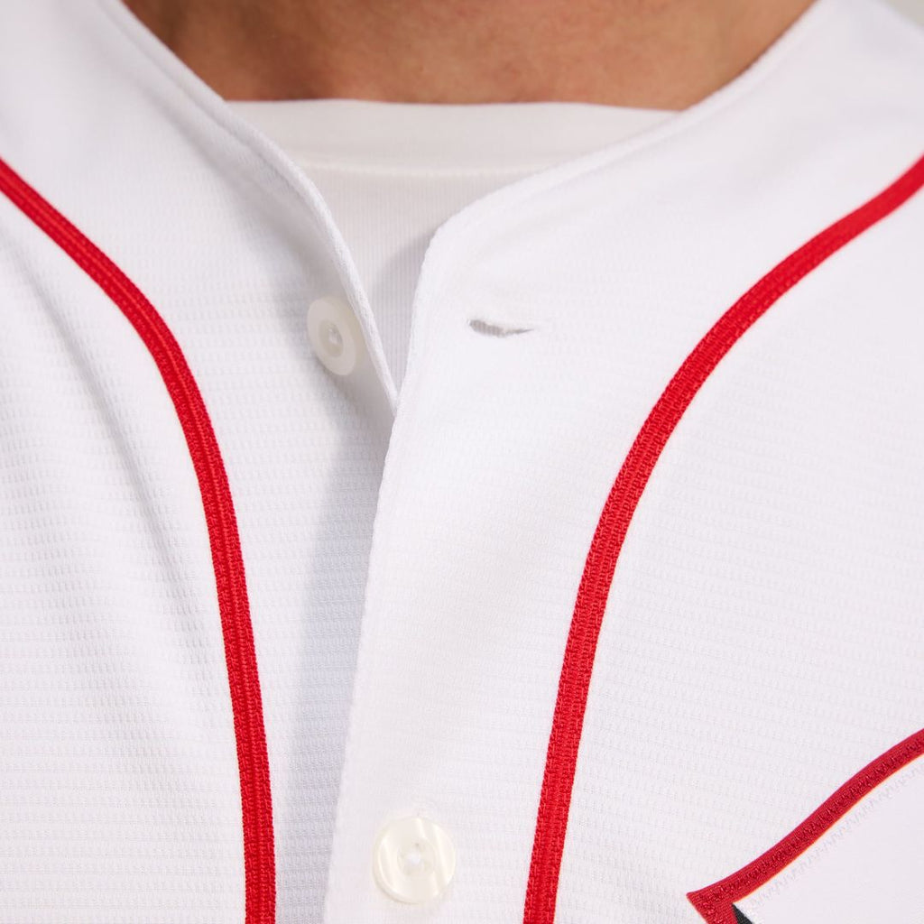 Cincinnati Reds Nike White Home Replica Team Jersey product image 10, provided for visual reference and product detail review