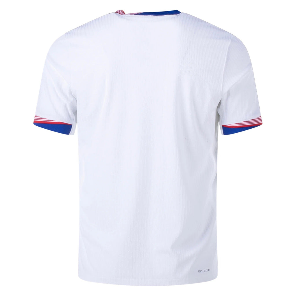 NIKE USMNT Men Authentic Home Jersey 24/25 - FJ4265 101 product image 2, provided for visual reference and product detail